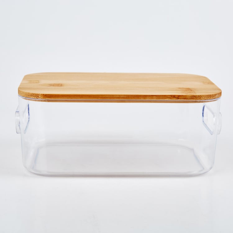 Regan Ridge Storage Bin with Bamboo Lid