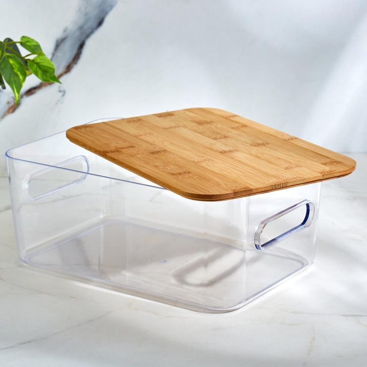 Regan Ridge Storage Box with Bamboo Lid