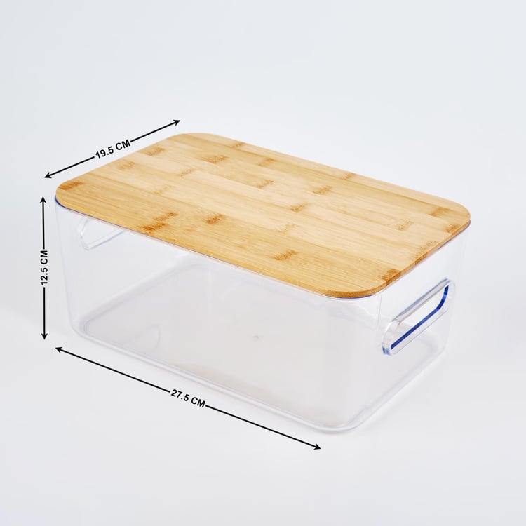 Regan Ridge Storage Box with Bamboo Lid