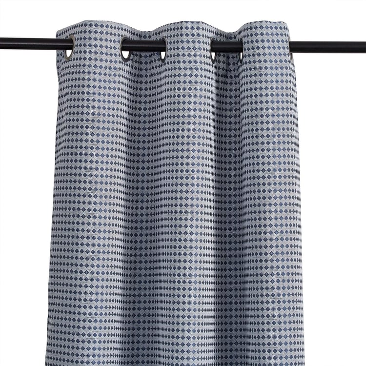 Alexis Set of 2 Jacquard Room Darkening Window Curtains