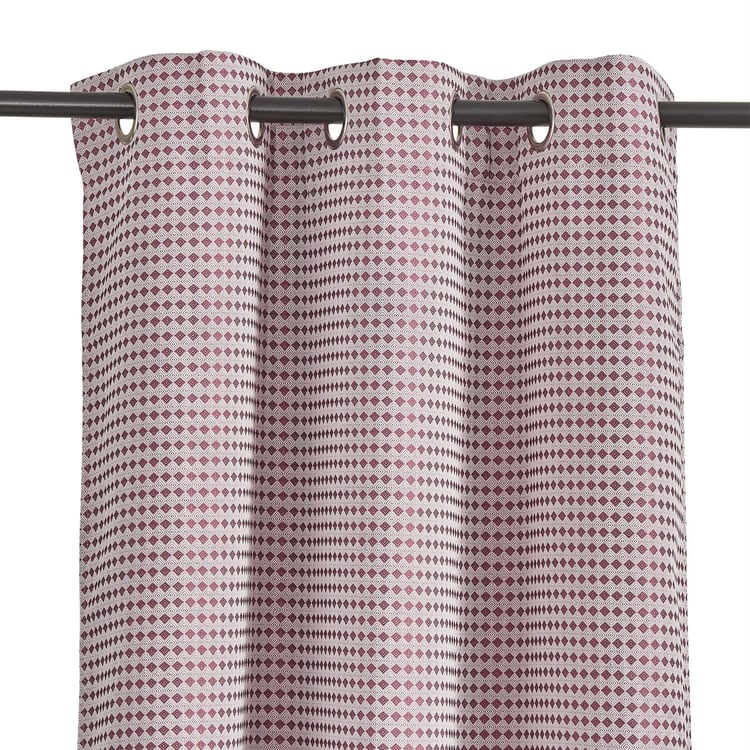 Alexis Set of 2 Jacquard Room Darkening Window Curtains