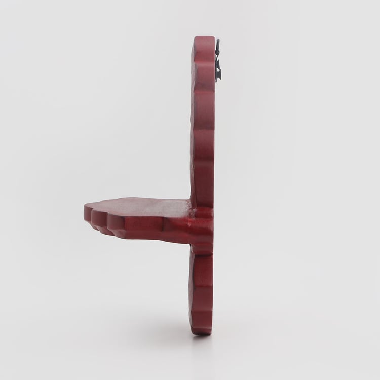 Chisel Wooden Decorative Wall Shelf
