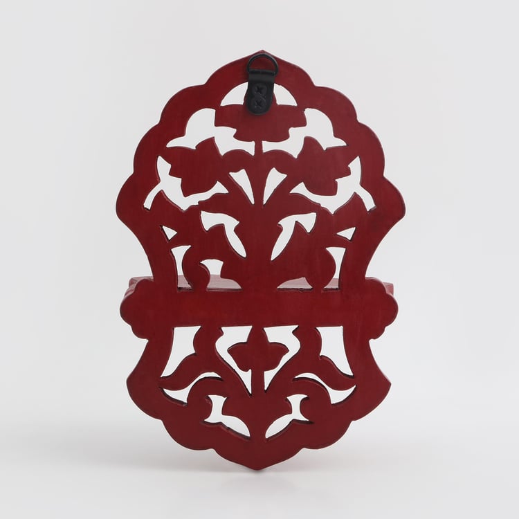 Chisel Wooden Decorative Wall Shelf