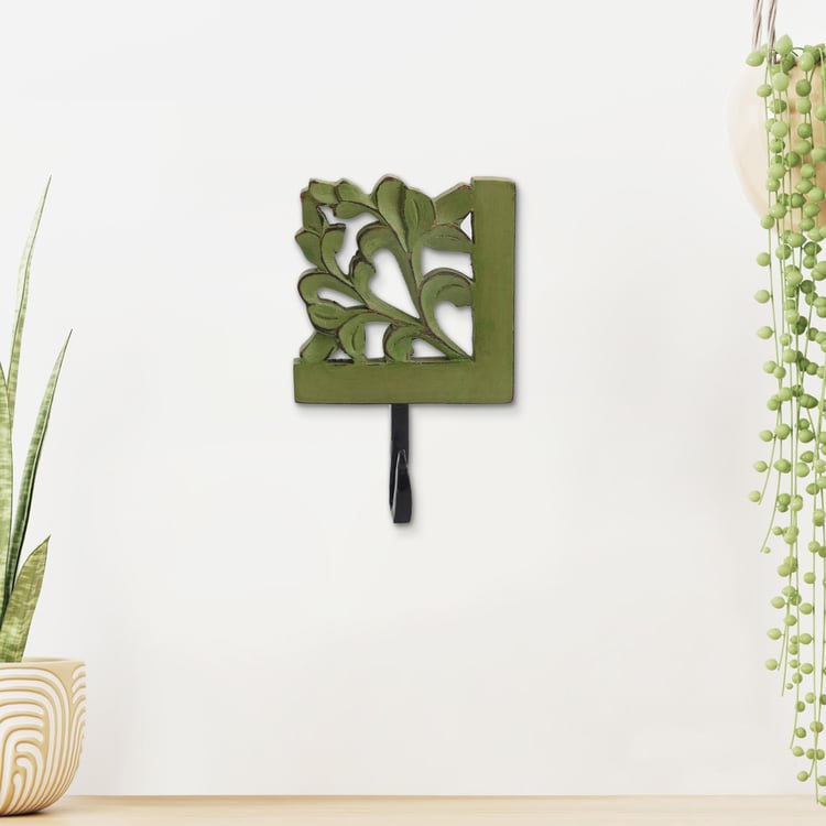 Chisel Wooden Single Wall Hook