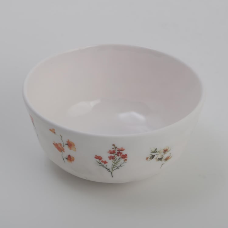 Meadows Theme Melamine Printed Veg Bowl - 250ml