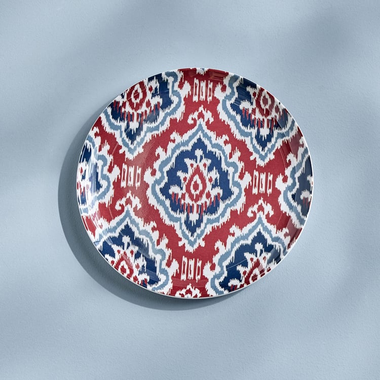 Meadows Theme Melamine Printed Side Plate - 19cm