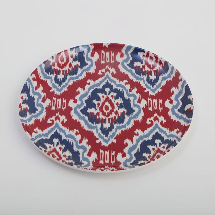 Meadows Theme Melamine Printed Side Plate - 19cm