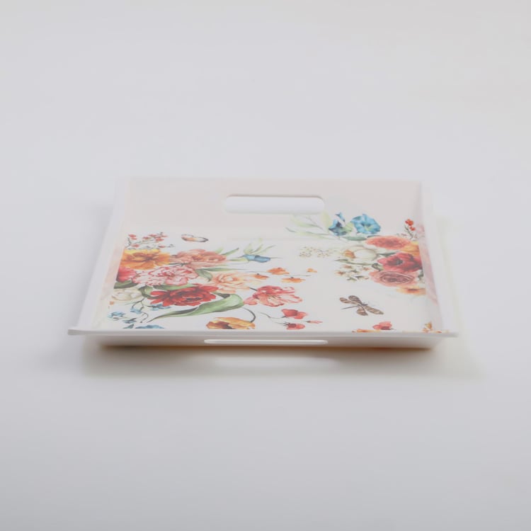 Meadows Theme Melamine Serving Tray - 38x26cm