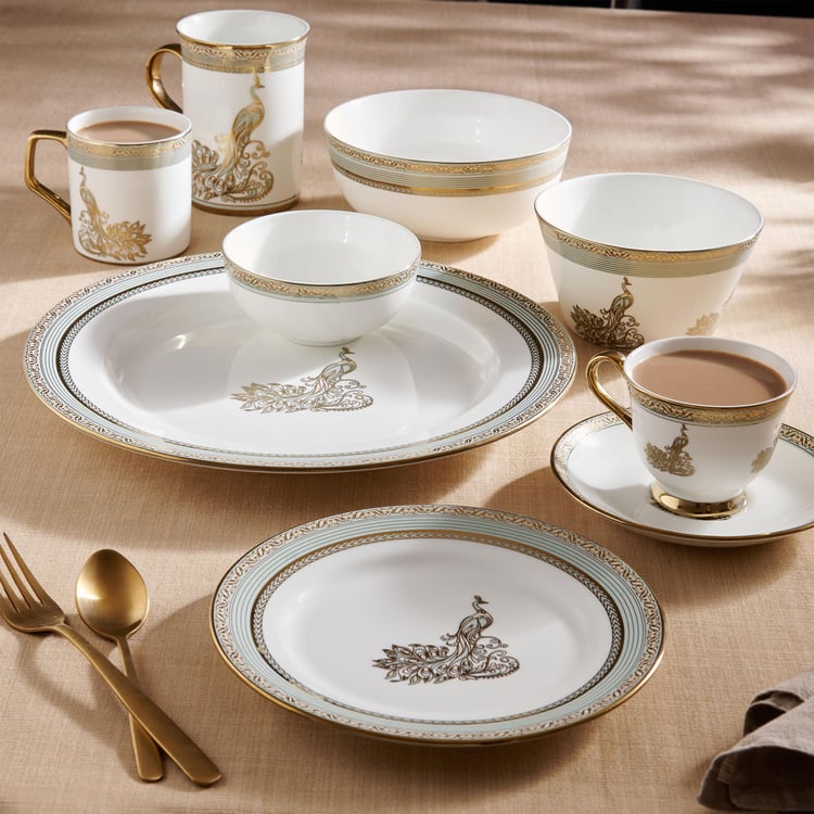 Midas Bone China Printed Cup and Saucer - 150ml