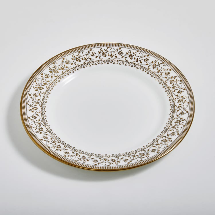 Midas Bone China Printed Side Plate - 18.4cm