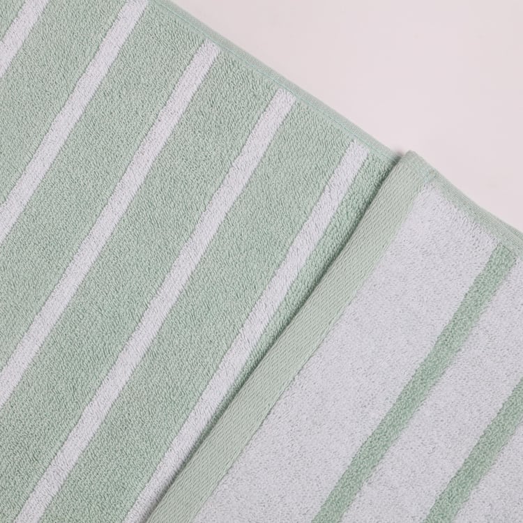 Colour Refresh Essence Cotton Striped Bath Towel - 70x140cm