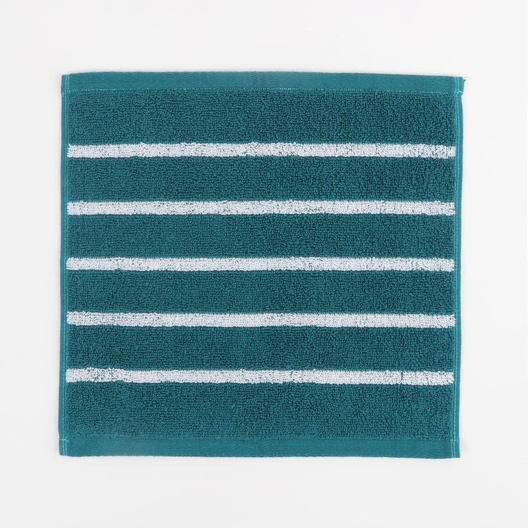 Colour Refresh Essence Striped Cotton Face Towel - 30x30cm