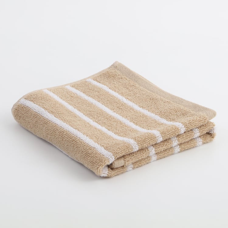 Colour Refresh Essence Cotton Striped Hand Towel - 60x40cm