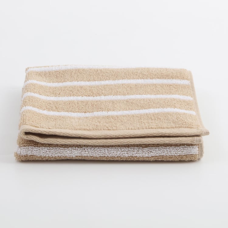 Colour Refresh Essence Cotton Striped Hand Towel - 60x40cm