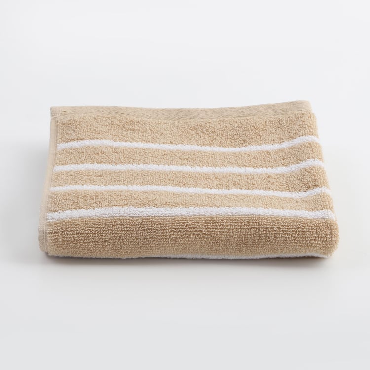 Colour Refresh Essence Cotton Striped Hand Towel - 60x40cm