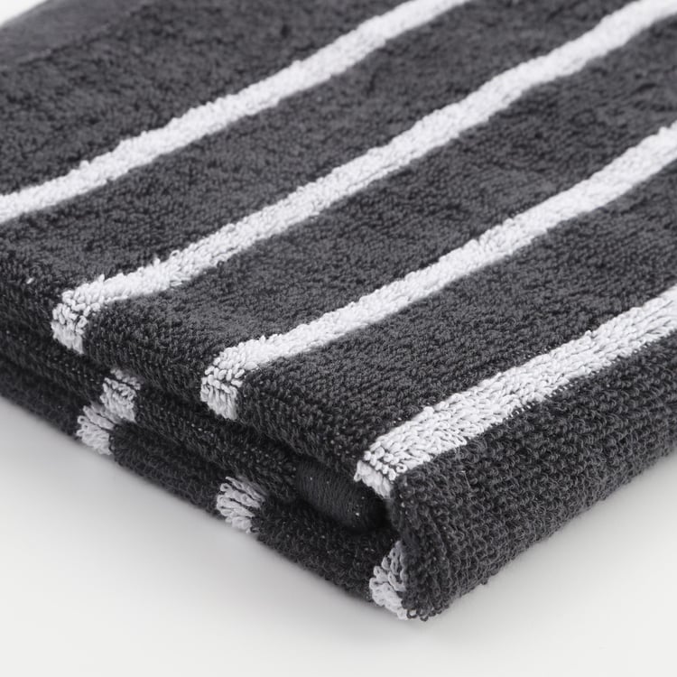 Colour Refresh Essence Cotton Striped Hand Towel - 60x40cm