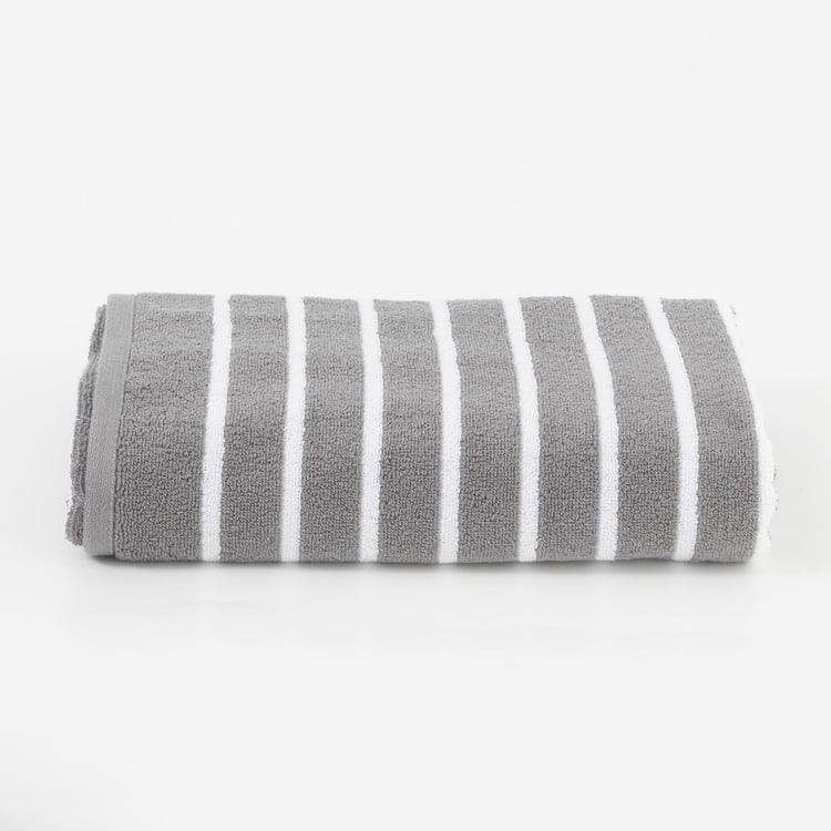 Colour Refresh Essence Cotton Striped Bath Towel - 140x70cm