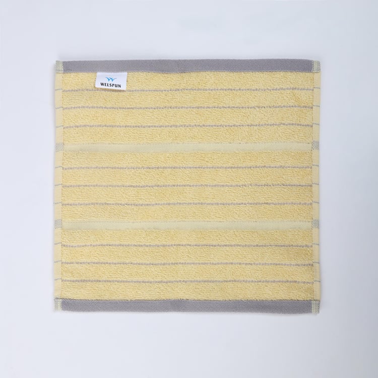 Mekong Cotton Striped Face Towel - 30x30cm