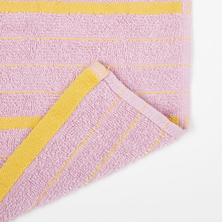 Mekong Cotton Striped Face Towel - 30x30cm