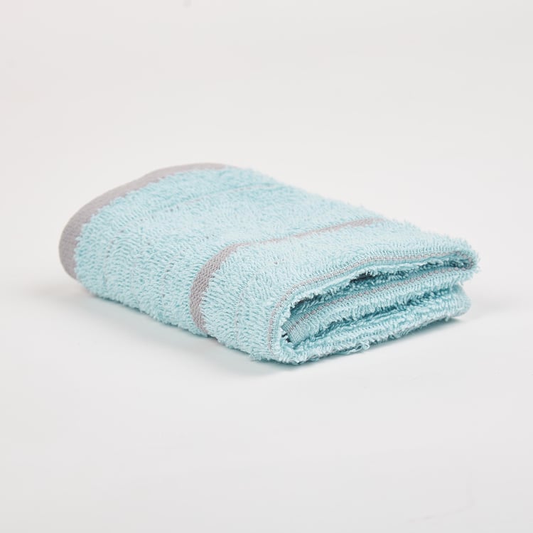 Mekong Cotton Striped Face Towel - 30x30cm