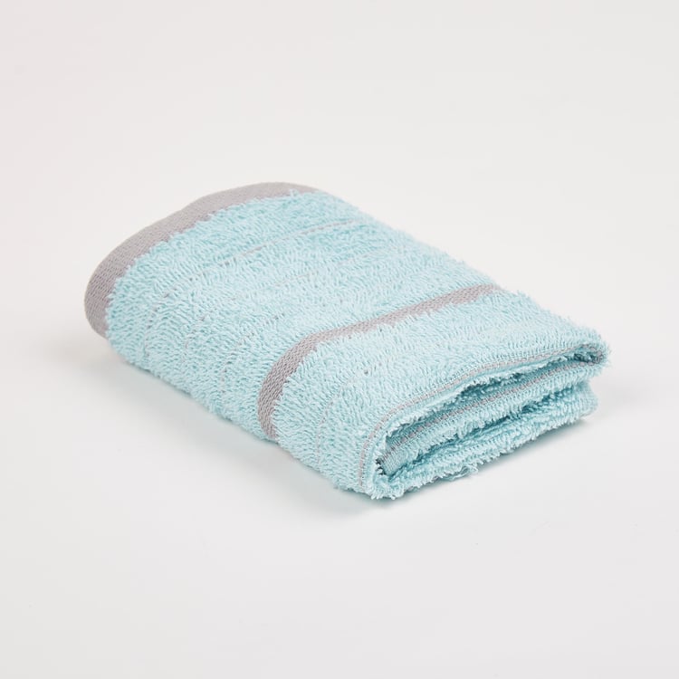 Mekong Cotton Striped Face Towel - 30x30cm