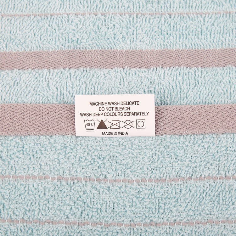 Mekong Cotton Striped Face Towel - 30x30cm