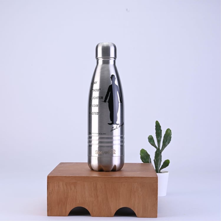 SERVEWELL Charlie Stainless Steel Vacuum Water Bottle - 500ml