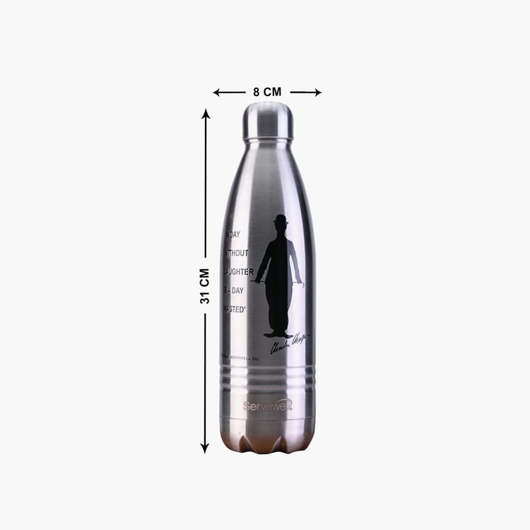 SERVEWELL Charlie Stainless Steel Vacuum Water Bottle - 750ml