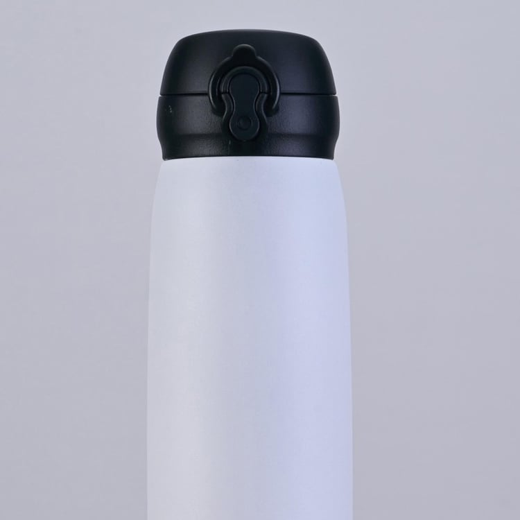 SERVEWELL Hydration Stainless Steel Flip Lid Vacuum Water Bottle - 415ml