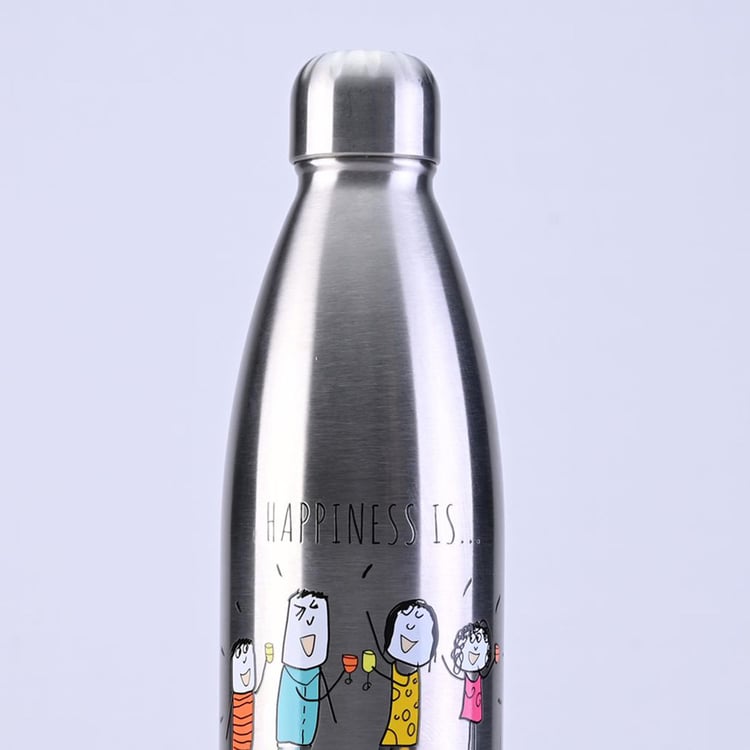 SERVEWELL Hydration Stainless Steel Vacuum Water Bottle - 750ml