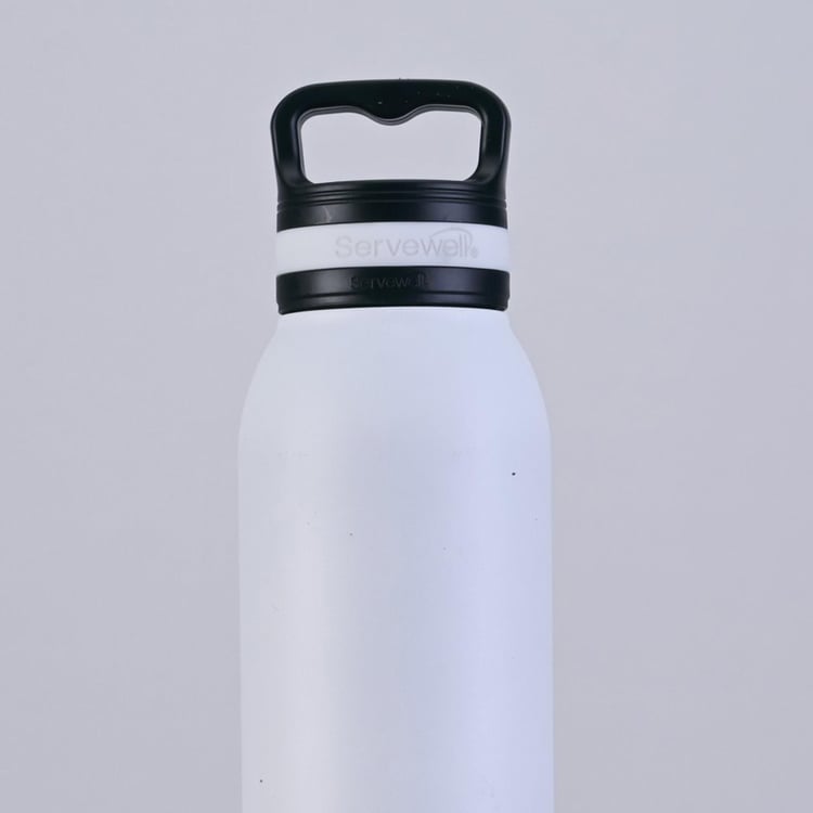 SERVEWELL Hydration Stainless Steel Vacuum Water Bottle - 720ml