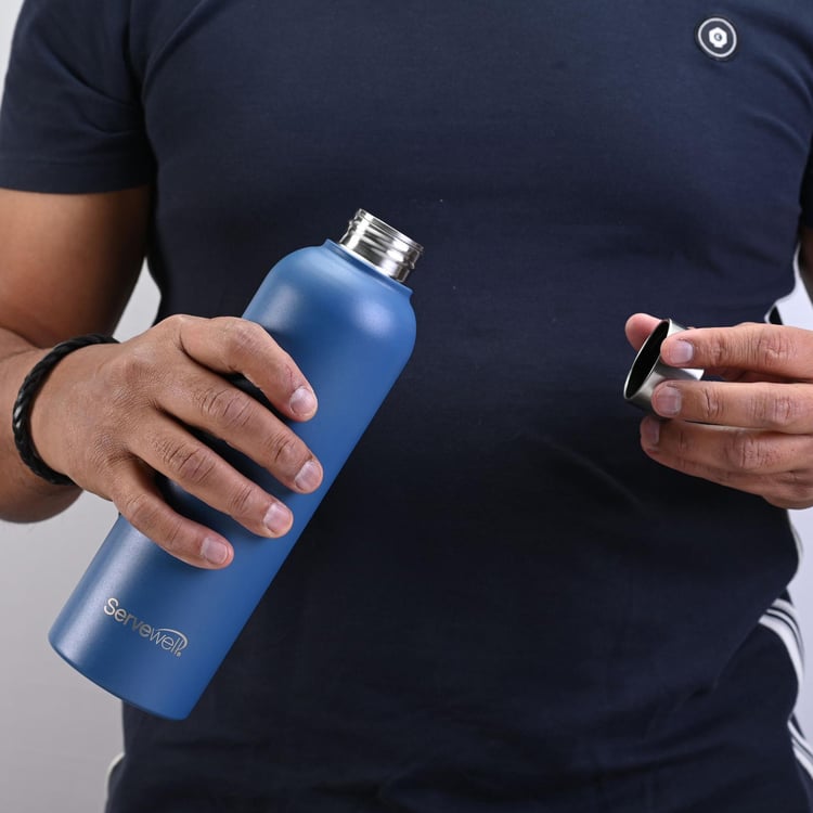 SERVEWELL Hydration Stainless Steel Water Bottle - 900ml