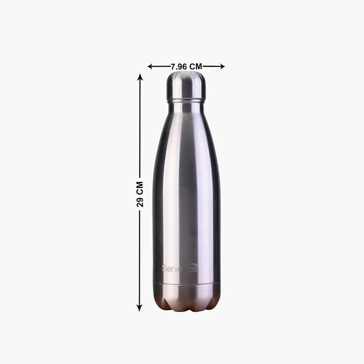 SERVEWELL Hydration Stainless Steel Water Bottle - 1L