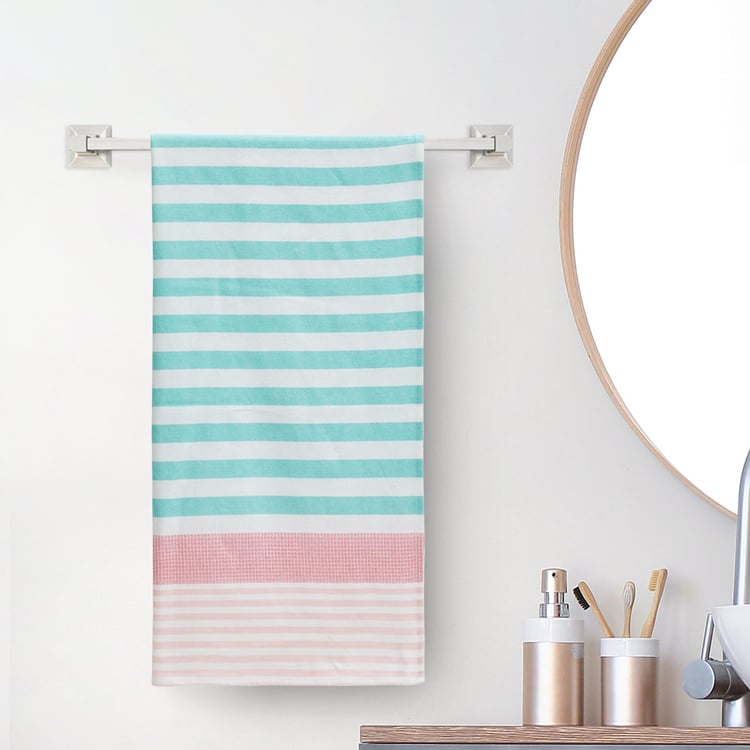 Nova Hoovu Cotton Striped Bath Towel - 150x75cm