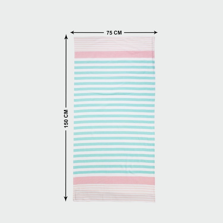 Nova Hoovu Cotton Striped Bath Towel - 150x75cm