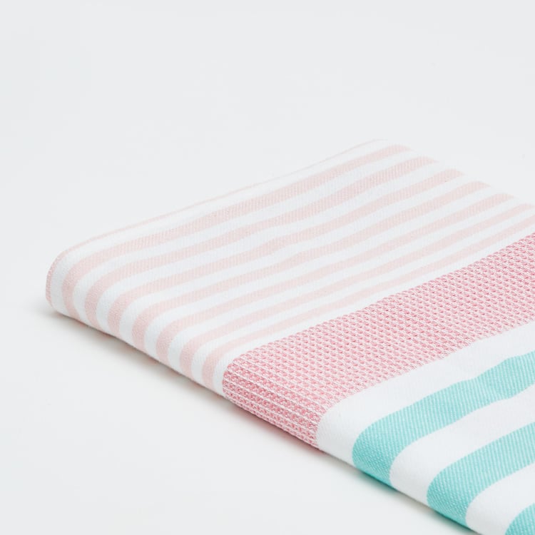 Nova Hoovu Cotton Striped Bath Towel - 150x75cm