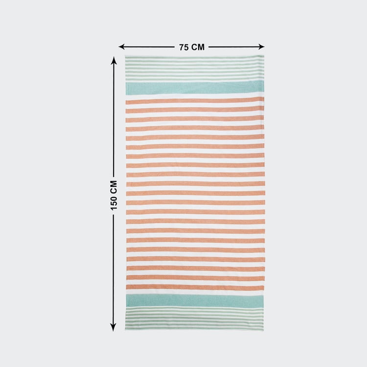 Nova Roman Empire Cotton Striped Bath Towel - 150x70cm