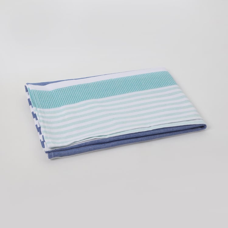 Nova Santorini Cotton Striped Bath Towel - 150x75cm