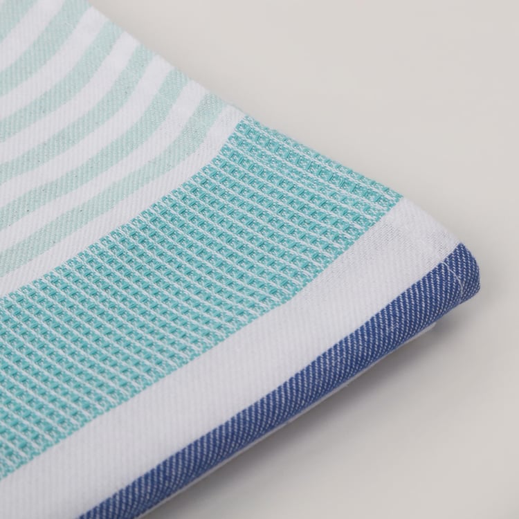 Nova Santorini Cotton Striped Bath Towel - 150x75cm