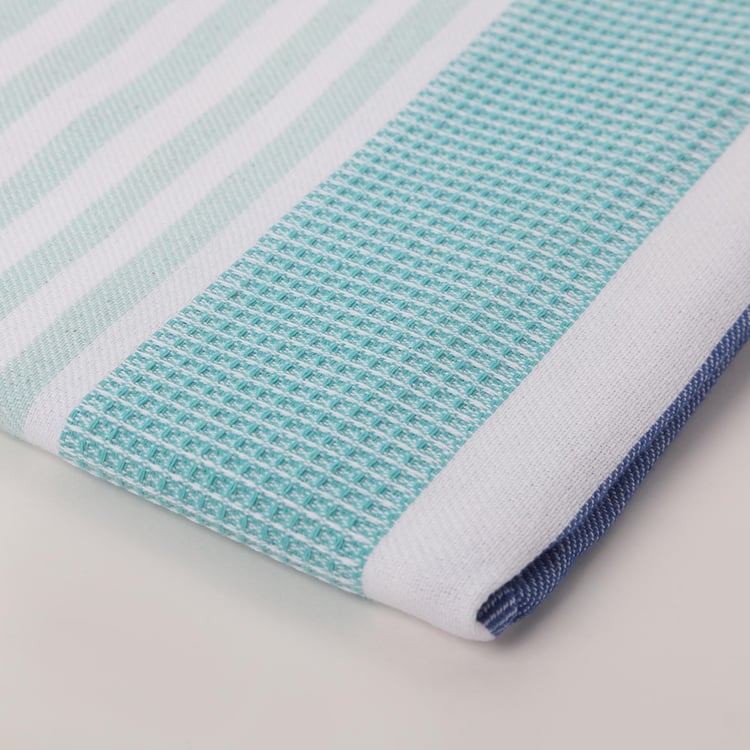 Nova Santorini Cotton Striped Bath Towel - 150x75cm
