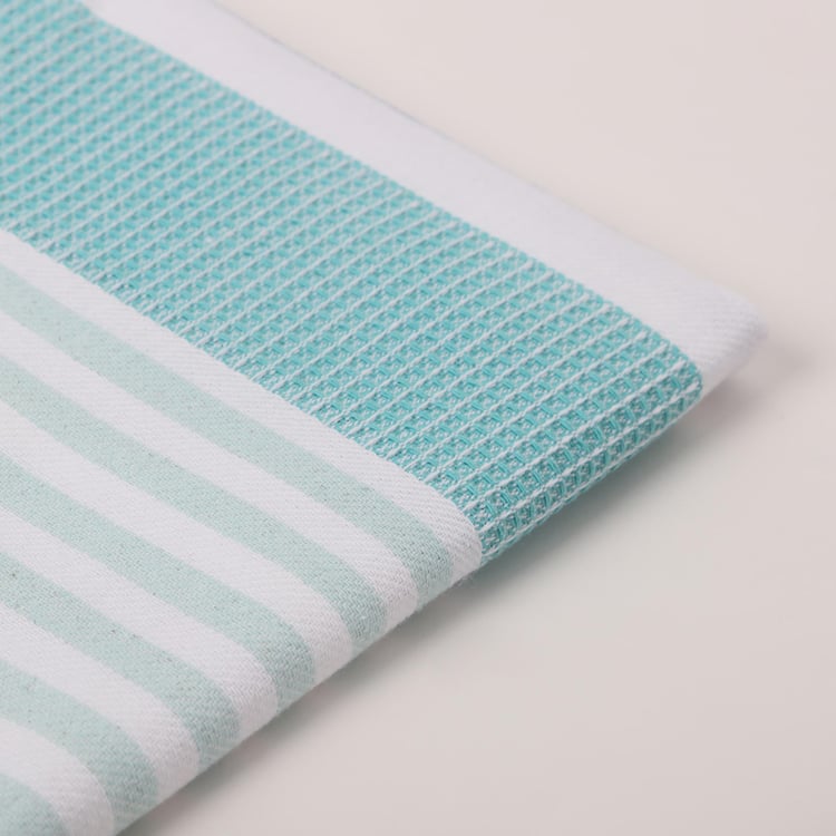 Nova Santorini Cotton Striped Bath Towel - 150x75cm