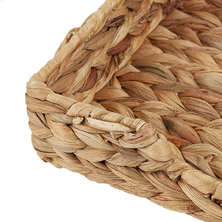 Regan Juvale Seagrass and Iron Storage Tray