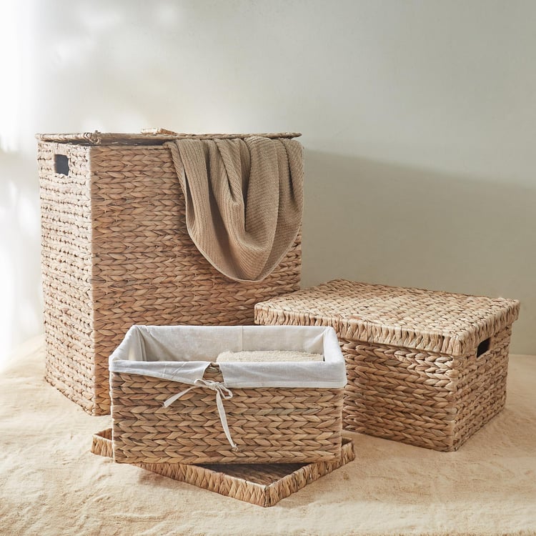 Regan Juvale Seagrass and Iron Storage Box