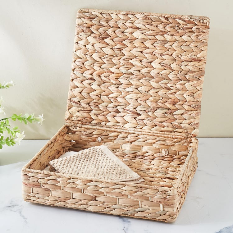 Regan Juvale Seagrass and Iron Storage Box