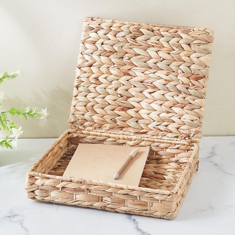 Regan Juvale Seagrass and Iron Storage Box