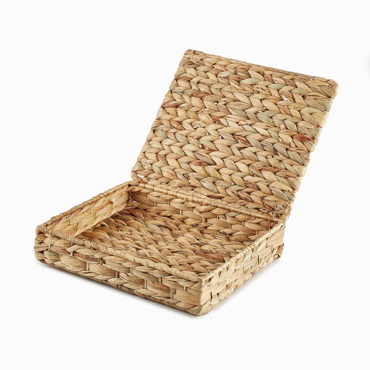 Regan Juvale Seagrass and Iron Storage Box