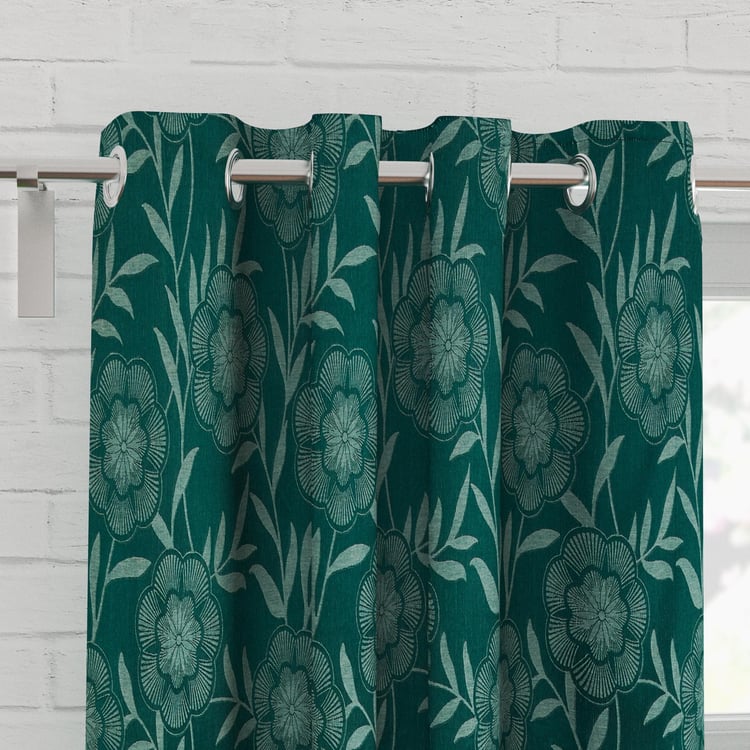 Griffin Set of 2 Jacquard Blackout Door Curtains