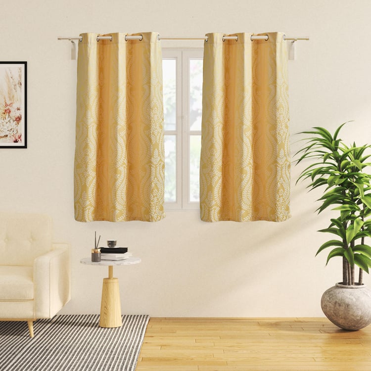 Griffin Printed Blackout Window Curtain