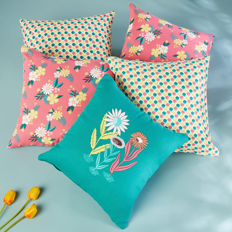 Pacific Vera Set of 5 Cushion Covers - 40x40cm