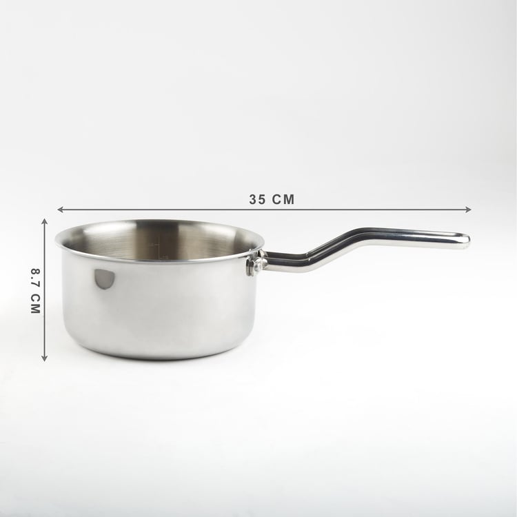 Valeria Novus 2Pcs Tri-Ply Stainless Steel Cookware Set